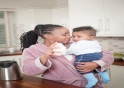 Taking Care Of A Newborn Baby And Mother